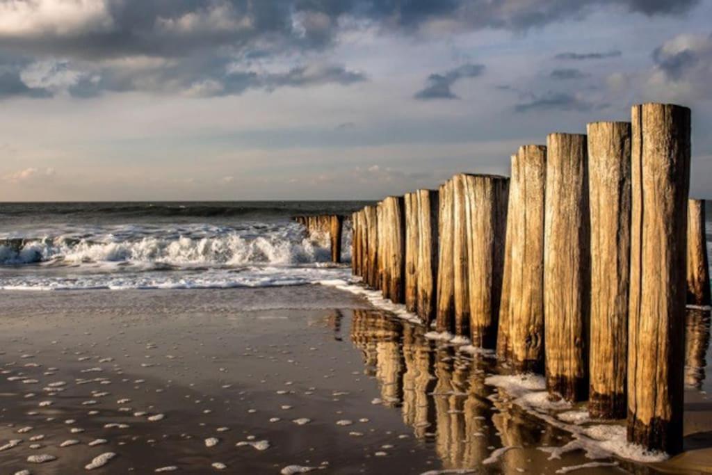 Gezellig Chalet In Het Mooie Zeeland - Oostkapelle Bagian luar foto